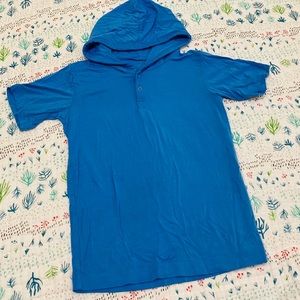 Short Sleeve Hooded Bamboo Shirt